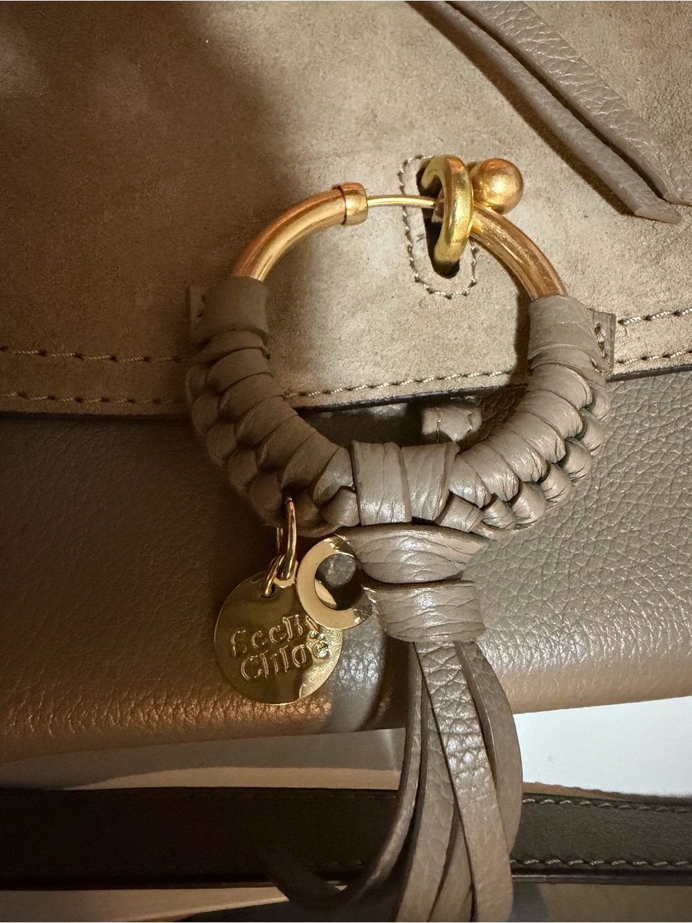 See by Chloe Joan Handbag - small in grey color - Picture 13 of 15